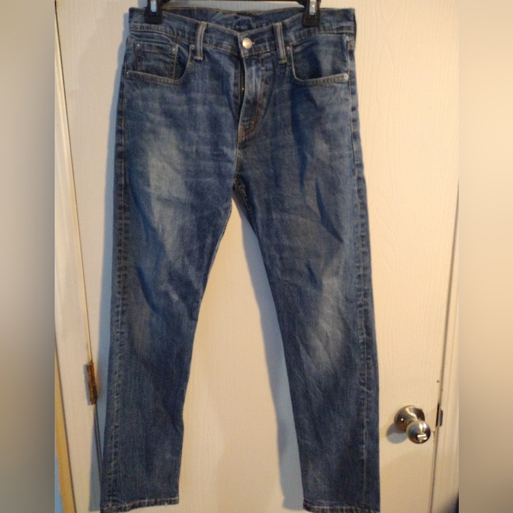 Levi's, Size 30/32, Slim Straight, Blue Jeans